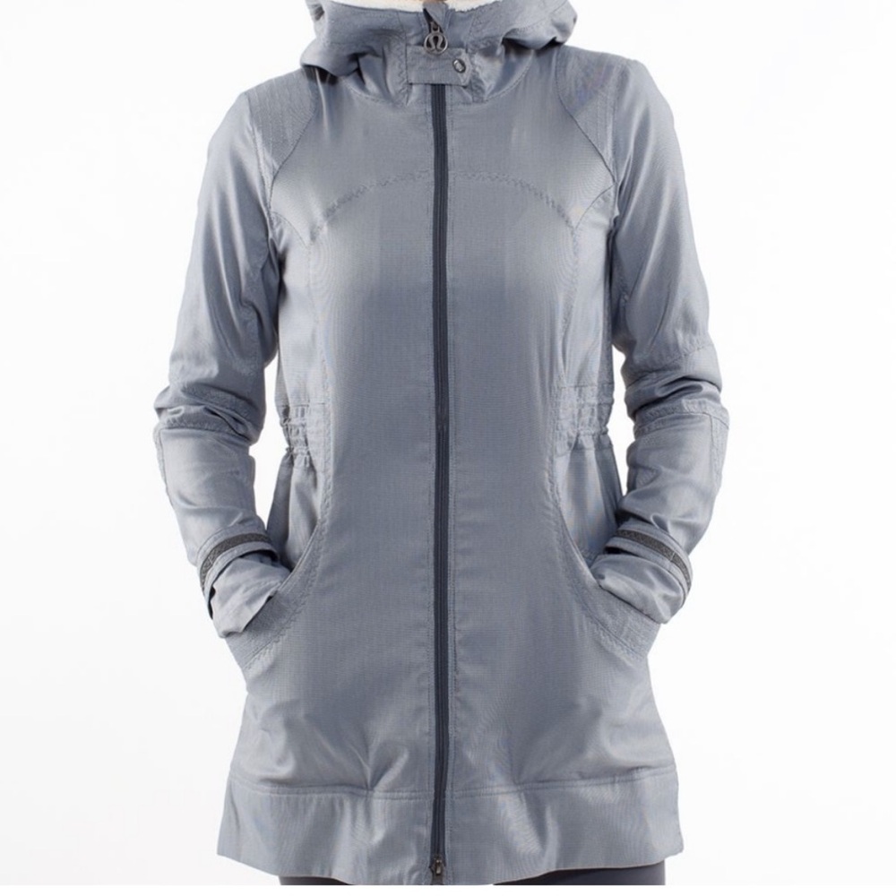 Lulu lemon apres run anorak hooded jacket